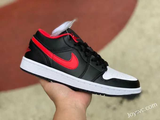 Air Jordan 1 Low 553558-063 Black Red