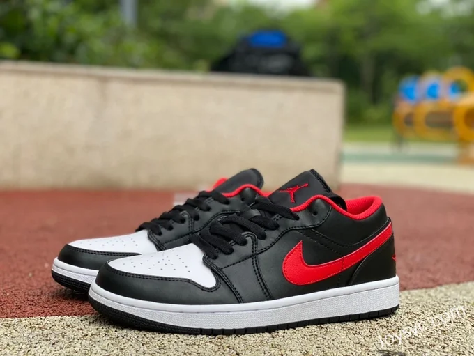 Air Jordan 1 Low 553558-063 Black Red