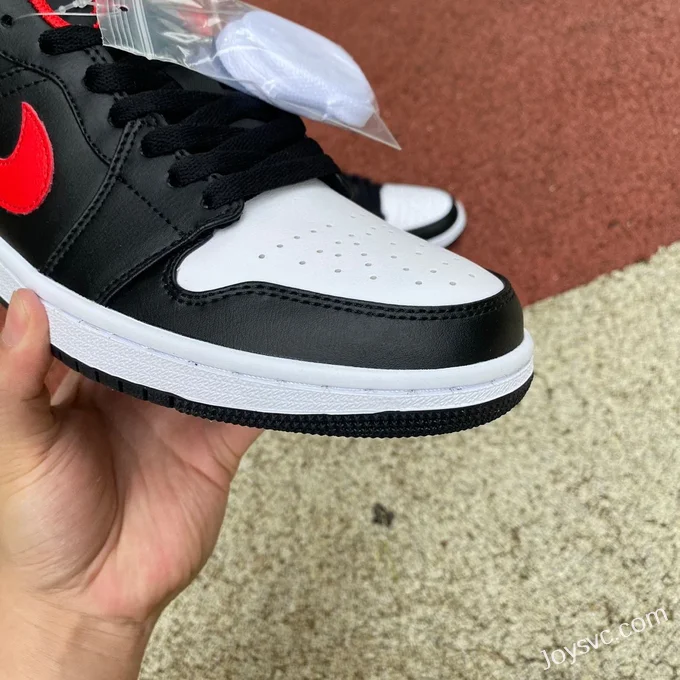 Air Jordan 1 Low 553558-063 Black Red