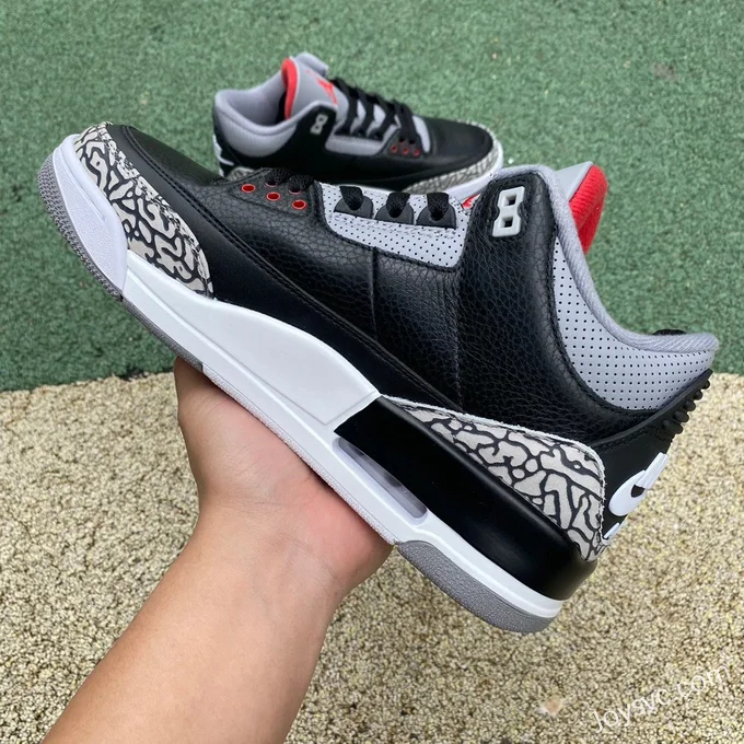 Air Jordan 3 Black Cement 854262-001