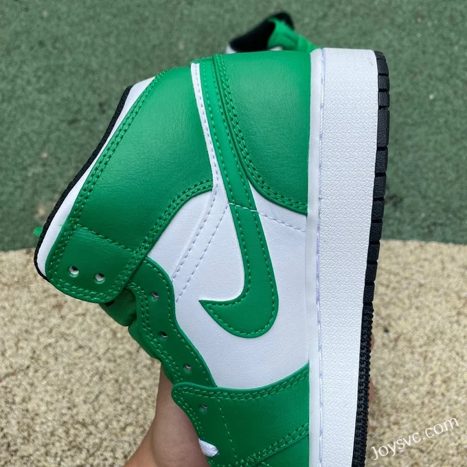 Air Jordan 1 Mid White Green DQ8423-301