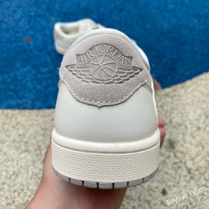 Travis Scott x Air Jordan 1 Low DM7866-898 White Brown Paisley Custom Version