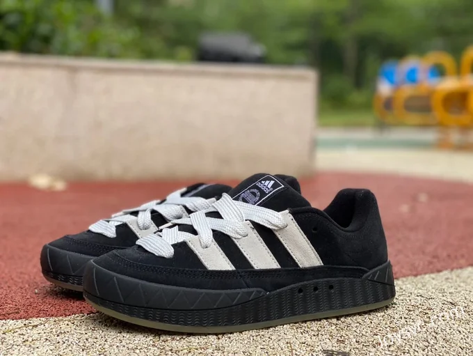 NEIGHBORHOOD x Adidas Adimatic Black White Retro Sneakers HQ6900