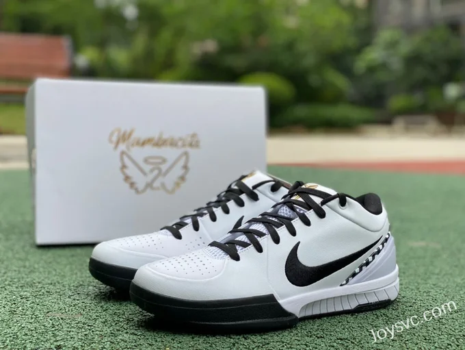 Nike Zoom Kobe 4 Mambacita Gigi - White Black Basketball Shoes