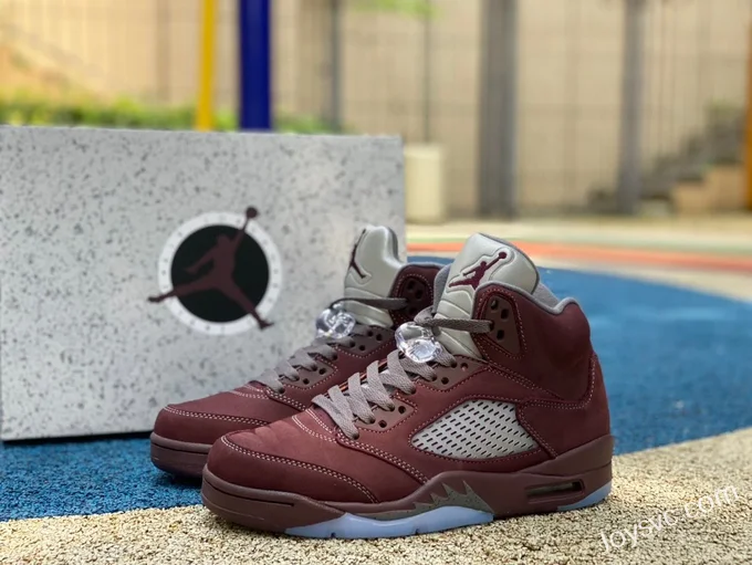 Air Jordan 5 Burgundy Retro Basketball Shoes DZ4131-600