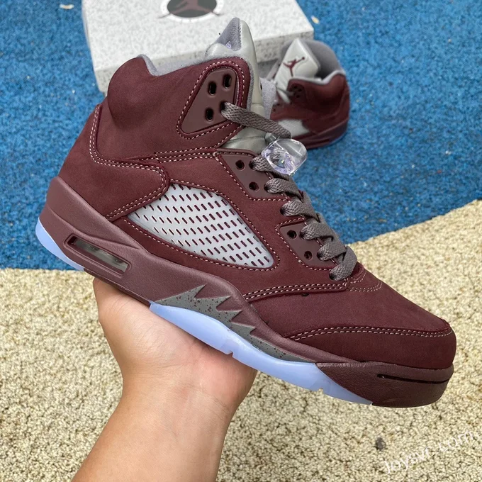 Air Jordan 5 Burgundy Retro Basketball Shoes DZ4131-600