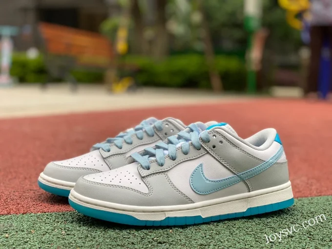 Nike Dunk Low 520 White Blue Retro Casual Sneakers FN3433-141