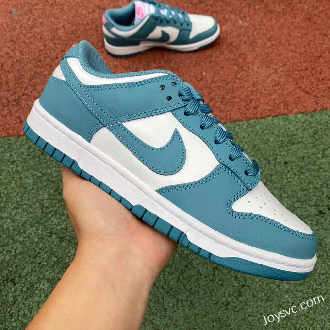 Nike Dunk Low Women's White Cyan FJ0739-100