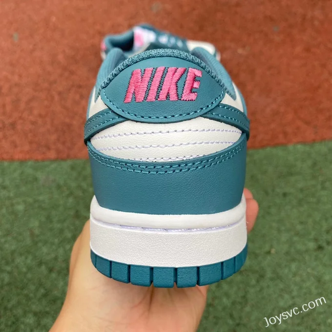 Nike Dunk Low Women's White Cyan FJ0739-100