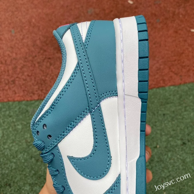 Nike Dunk Low Women's White Cyan FJ0739-100