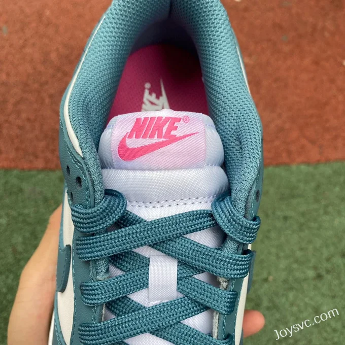 Nike Dunk Low Women's White Cyan FJ0739-100