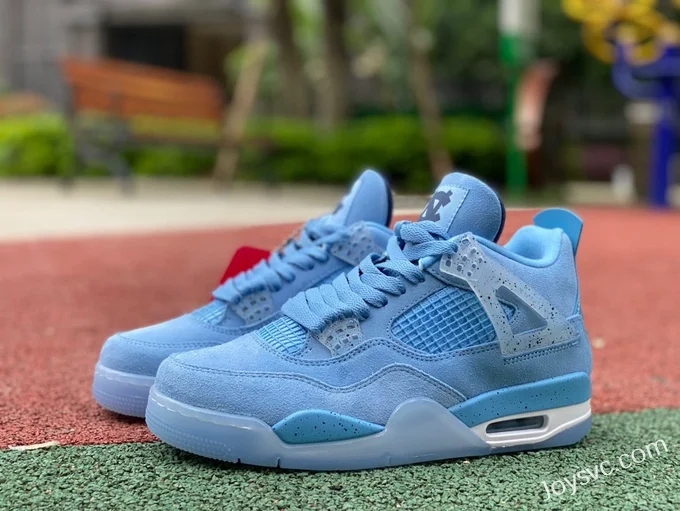 Air Jordan 4 UNC White Blue