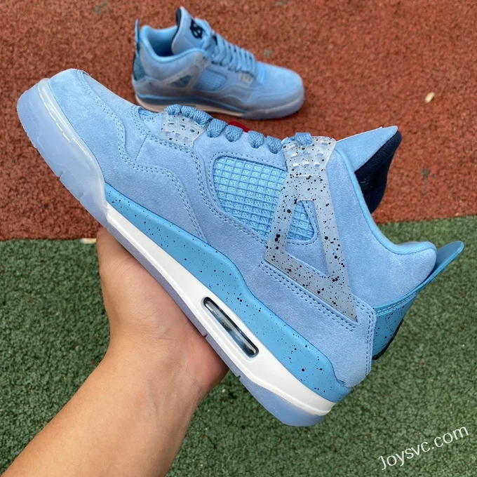 Air Jordan 4 UNC White Blue