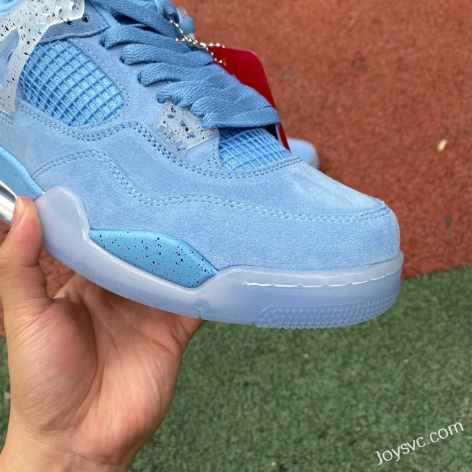 Air Jordan 4 UNC White Blue