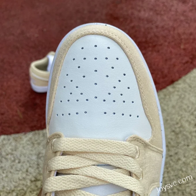 Air Jordan 1 Low FN3722-701 Beige White Silk Retro