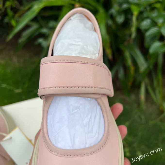 MARNI Pink Velcro Mary Jane Sneakers Women