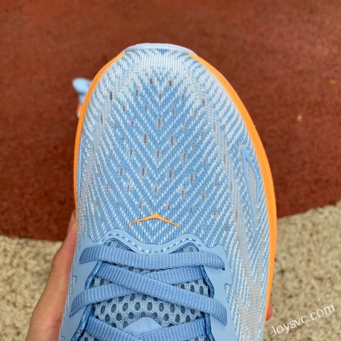 Hoka One One Clifton 9 Blue Orange 1127895-ABIW