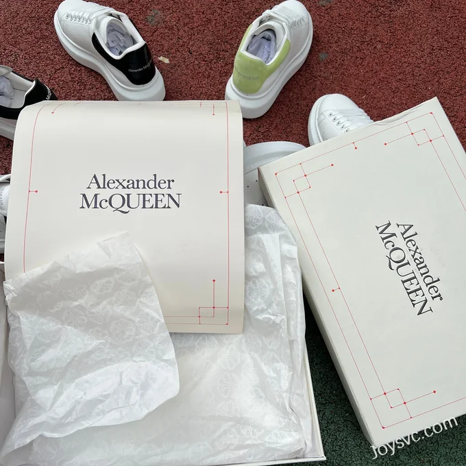 Alexander McQueen Green Apple Casual Sneakers