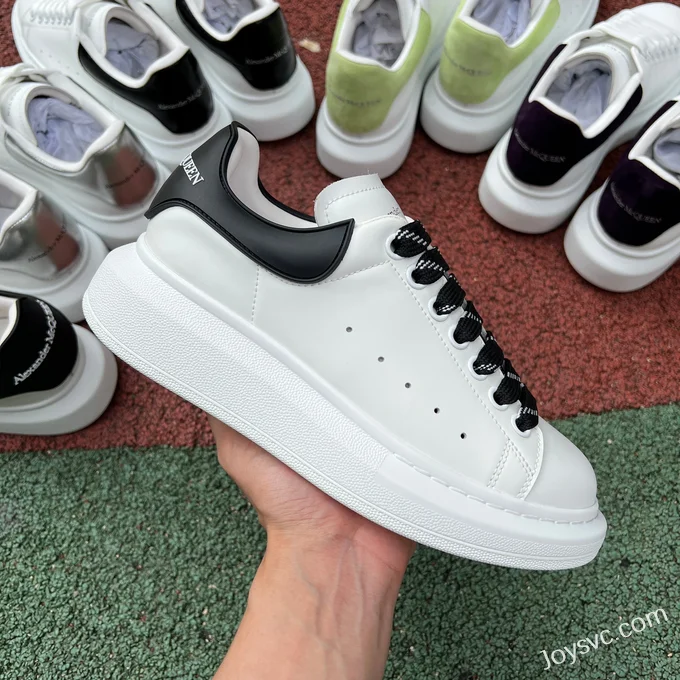 Alexander McQueen White Black Casual Sneakers