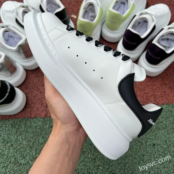 Alexander McQueen White Black Casual Sneakers