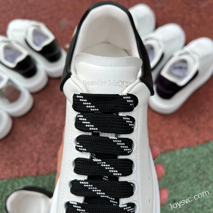 Alexander McQueen White Black Casual Sneakers