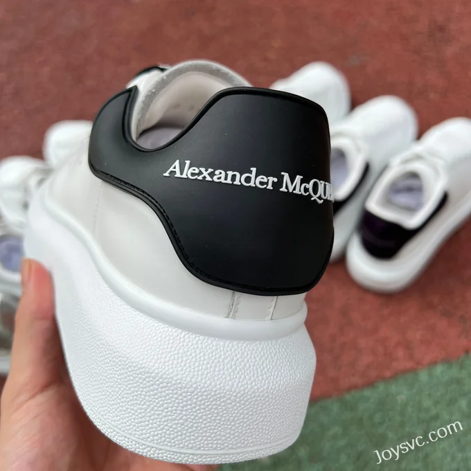 Alexander McQueen White Black Casual Sneakers