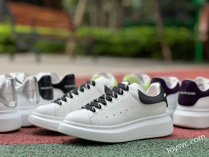 Alexander McQueen White Black Casual Sneakers