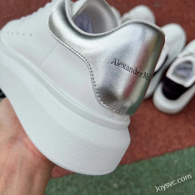 Alexander McQueen Silver Casual Sneakers