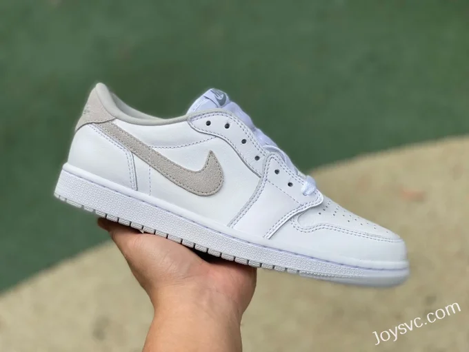 Air Jordan 1 Low CZ0790-101 Grey White Neutral Grey Retro