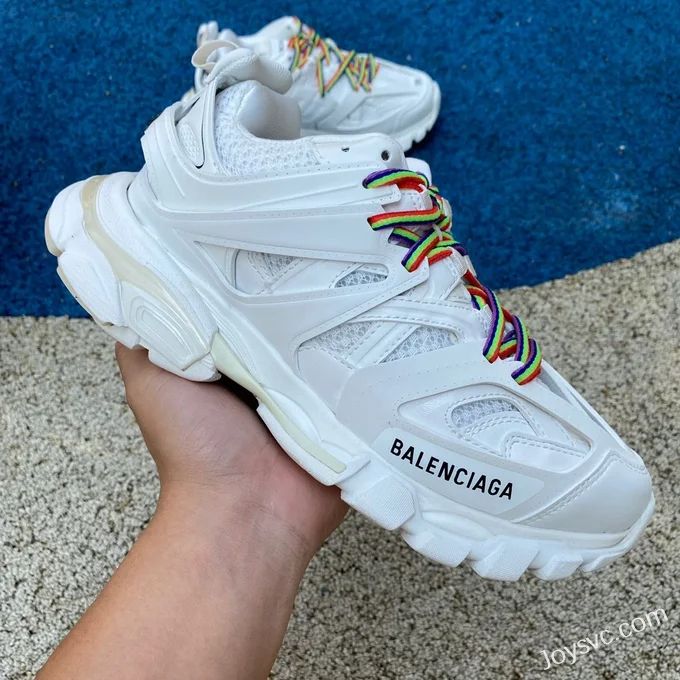 Balenciaga Triple S White Colorful Sneakers