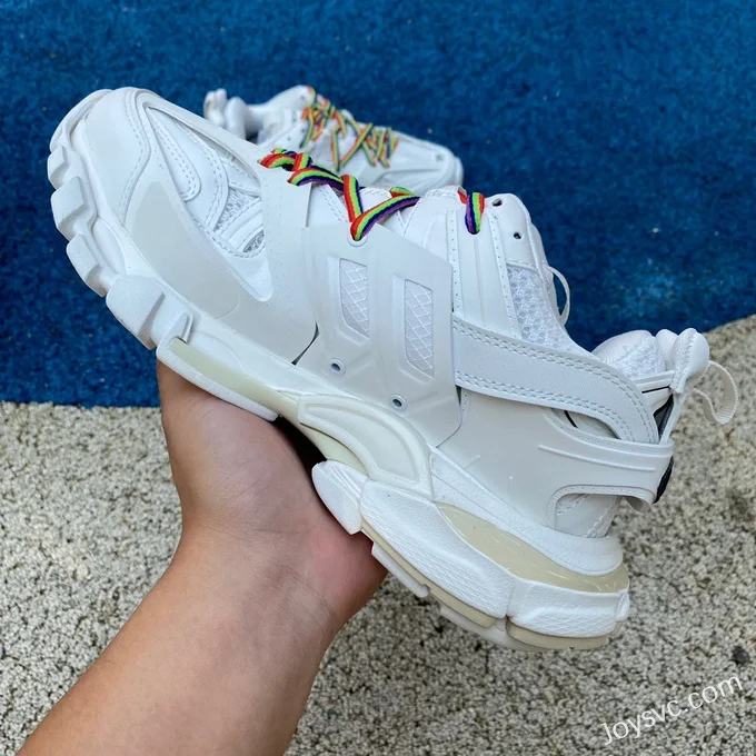 Balenciaga Triple S White Colorful Sneakers