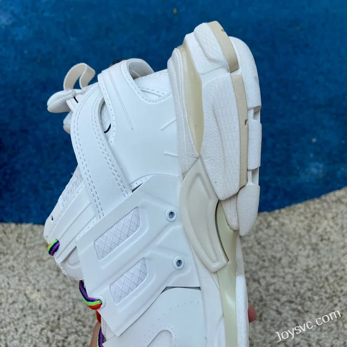 Balenciaga Triple S White Colorful Sneakers