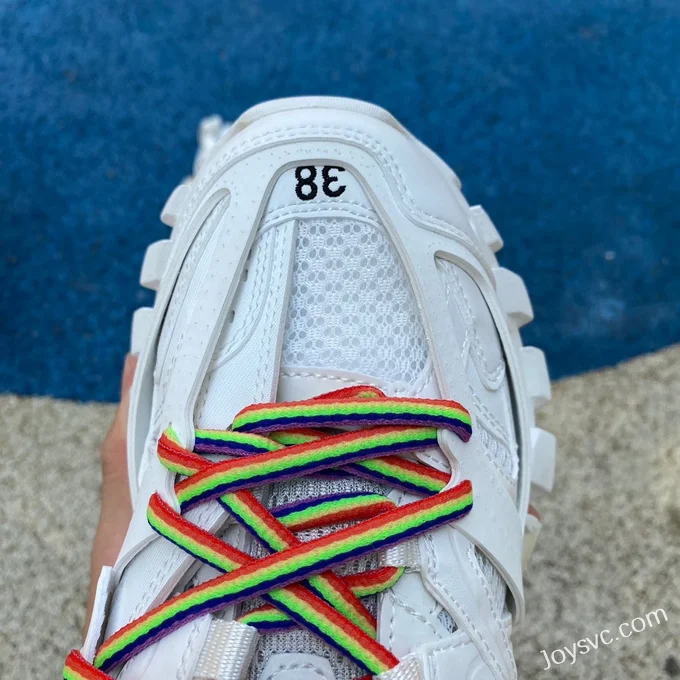 Balenciaga Triple S White Colorful Sneakers