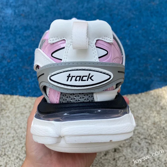 Balenciaga Triple S White Grey Pink Sneakers