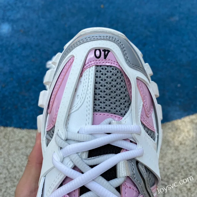 Balenciaga Triple S White Grey Pink Sneakers