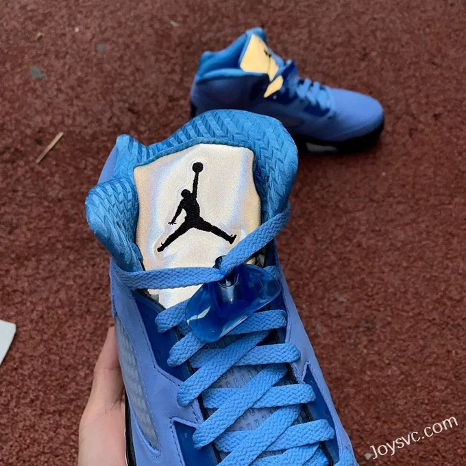 Air Jordan 5 UNC DV1310-401 Blue Black