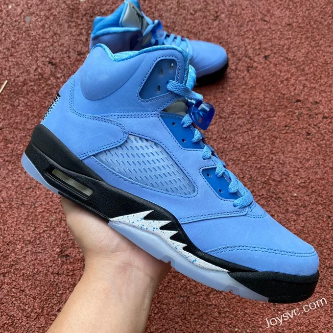 Air Jordan 5 UNC DV1310-401 Blue Black