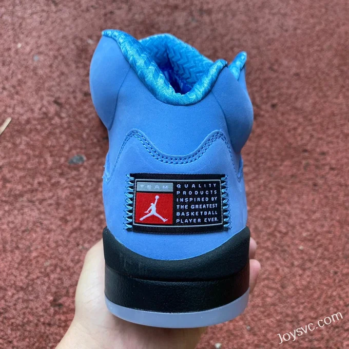 Air Jordan 5 UNC DV1310-401 Blue Black