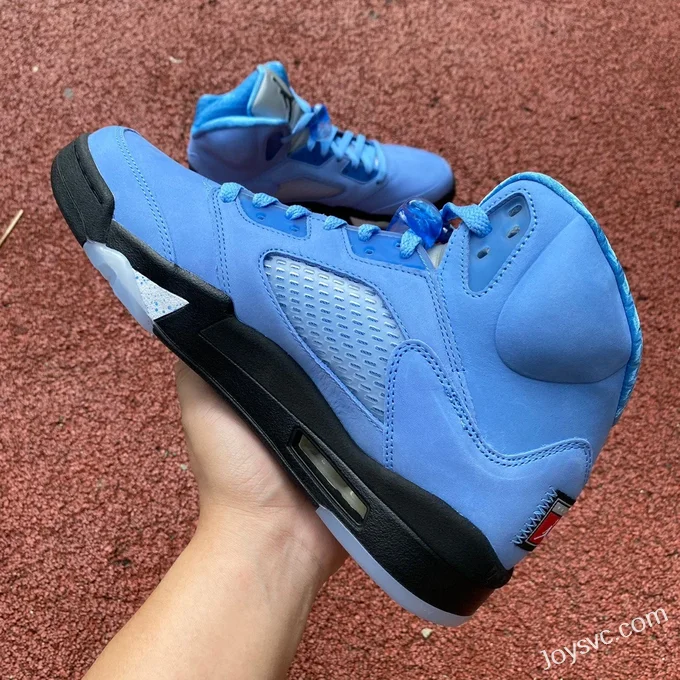 Air Jordan 5 UNC DV1310-401 Blue Black