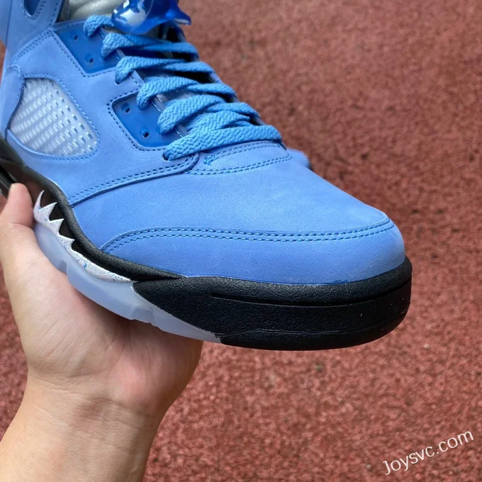 Air Jordan 5 UNC DV1310-401 Blue Black