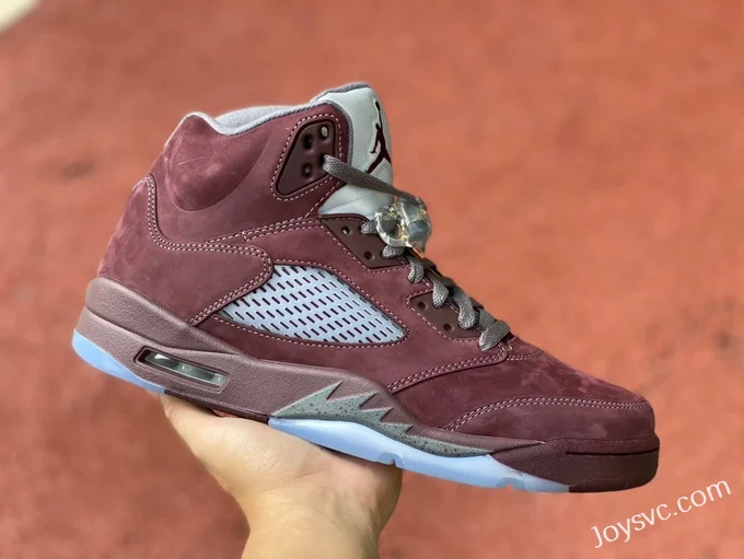 Air Jordan 5 Burgundy Retro Basketball Shoes DZ4131-600