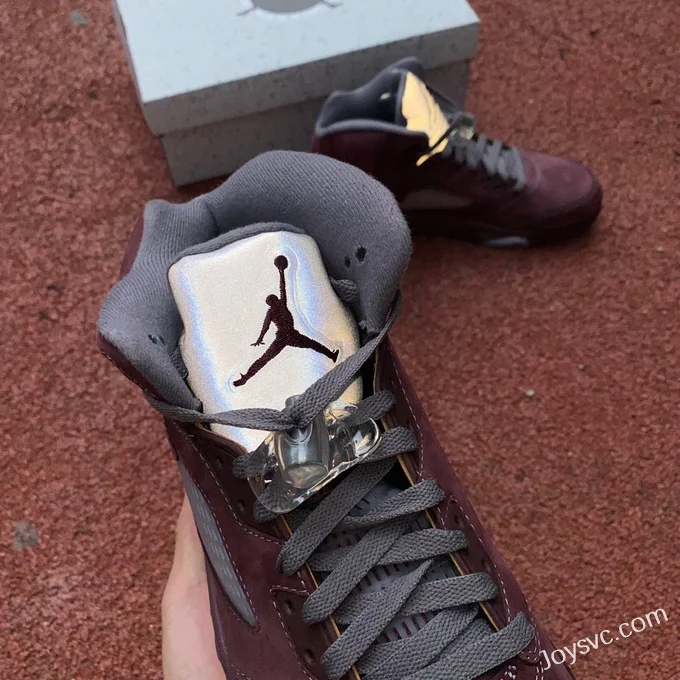 Air Jordan 5 Burgundy Retro Basketball Shoes DZ4131-600