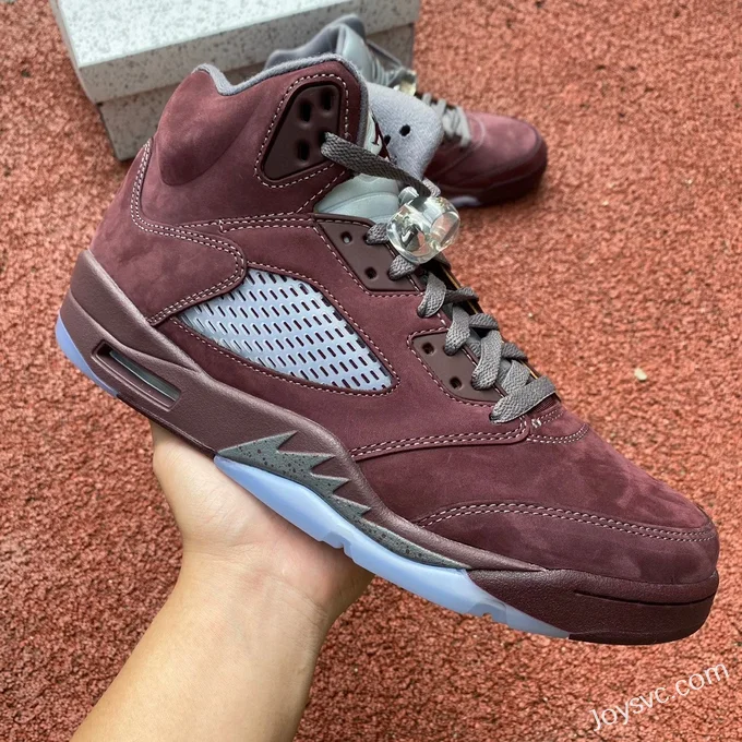 Air Jordan 5 Burgundy Retro Basketball Shoes DZ4131-600