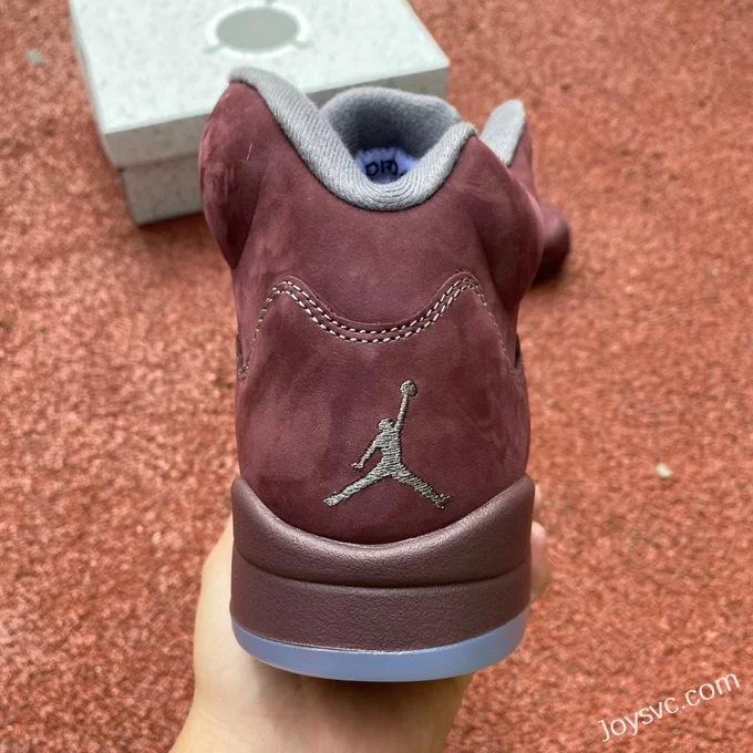 Air Jordan 5 Burgundy Retro Basketball Shoes DZ4131-600