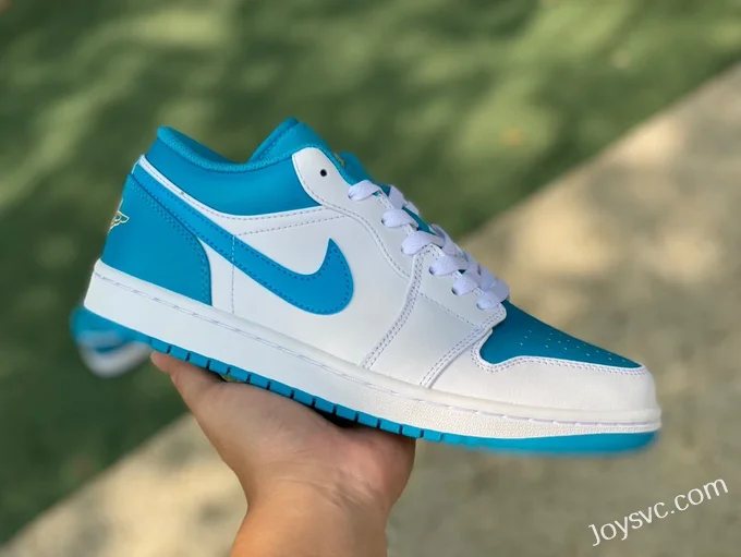 Air Jordan 1 Low 553558-174 Aquatone Retro