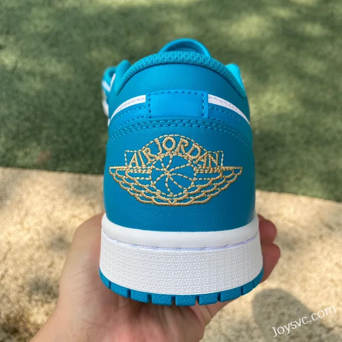 Air Jordan 1 Low 553558-174 Aquatone Retro