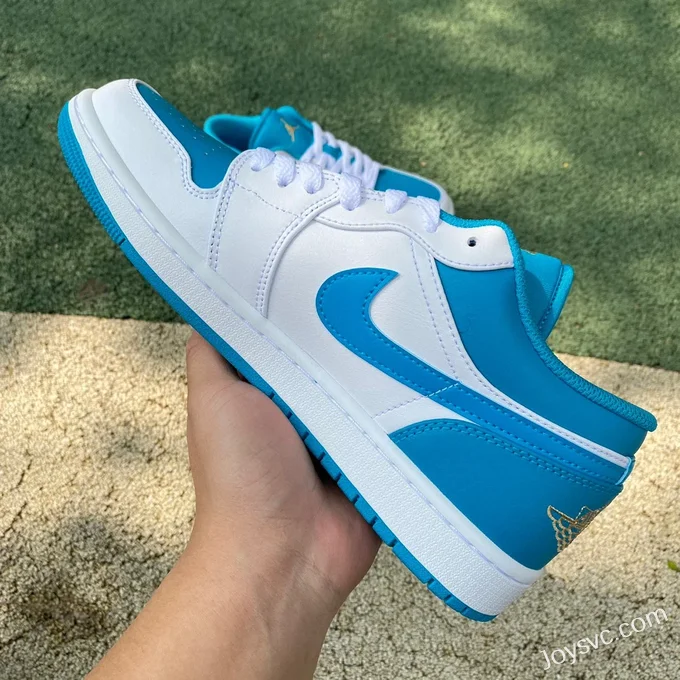 Air Jordan 1 Low 553558-174 Aquatone Retro