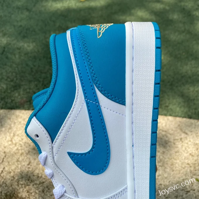 Air Jordan 1 Low 553558-174 Aquatone Retro