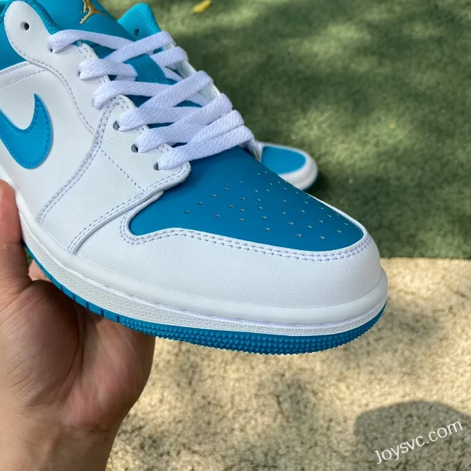 Air Jordan 1 Low 553558-174 Aquatone Retro