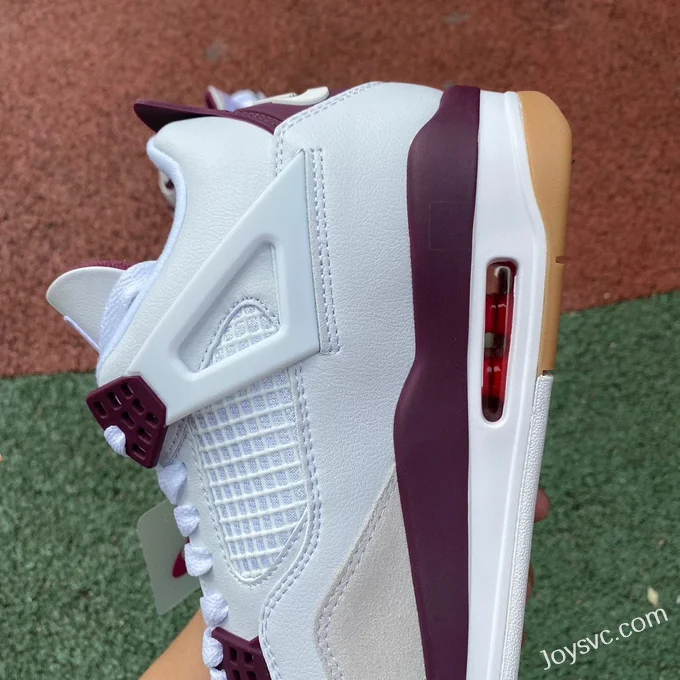 Nike SB x Air Jordan 4 DR5415-500 White Purple Red